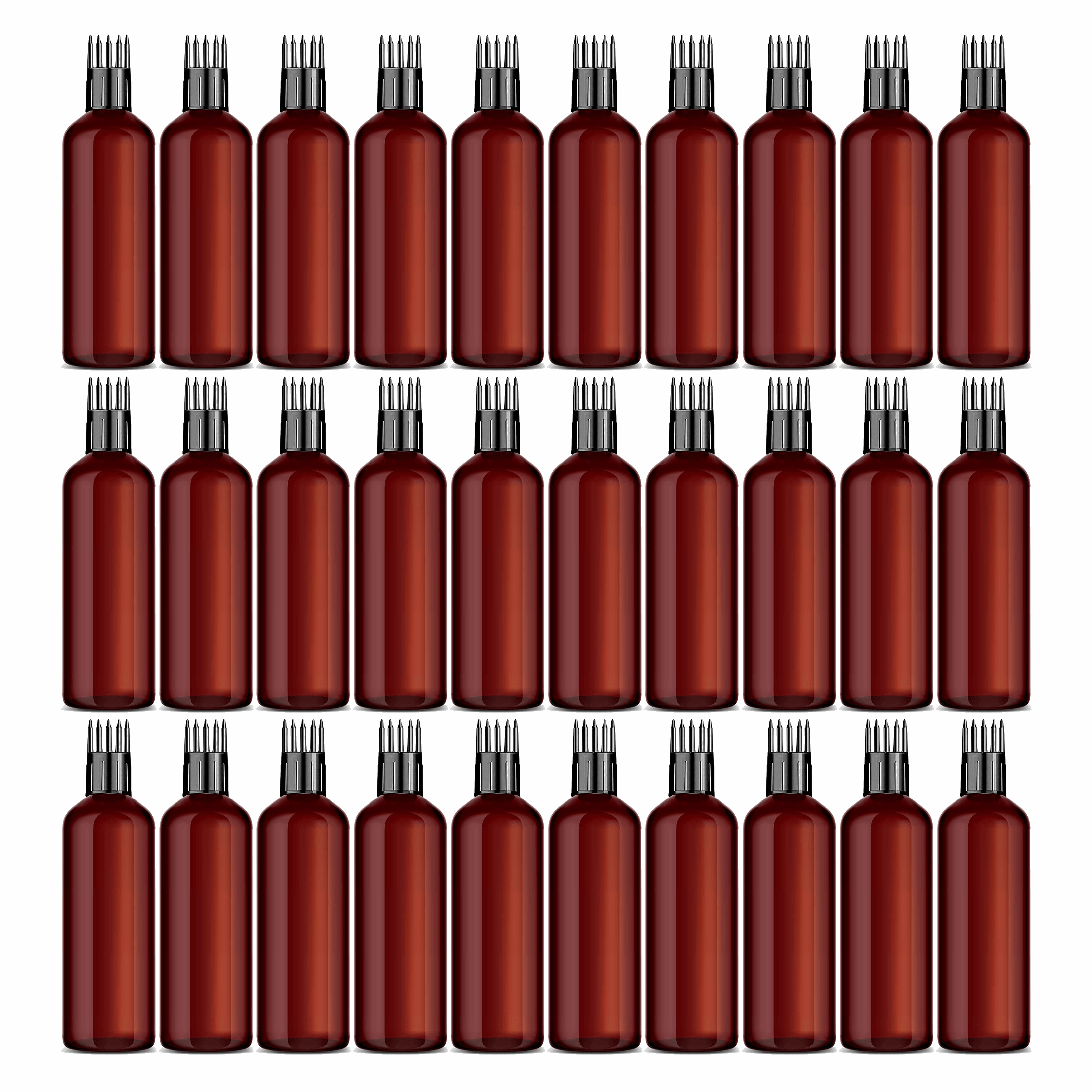Salvia Packaging,Plastic Travel Bottles Pack of 25 Comb applicator bottle Salvia Packaging,Plastic Travel Bottles Pack of 25 Comb applicator bottle